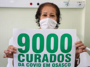 Osasco celebra 9 mil recuperados da covid-19 com alerta