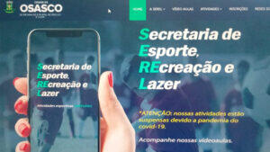 aplicativo de esportes de Osasco