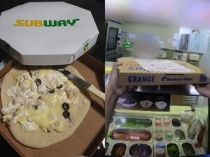 pizza dominos subway