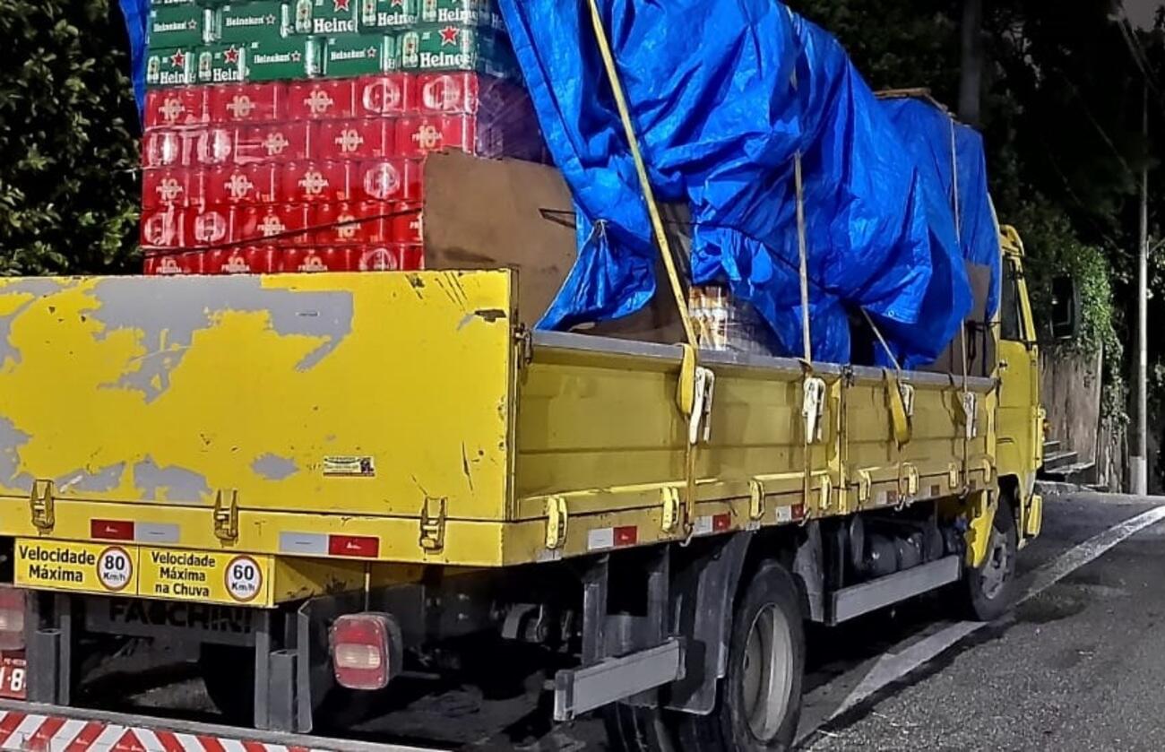 caminhão cerveja osasco