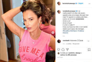 luciele di camargo blusinha instagram