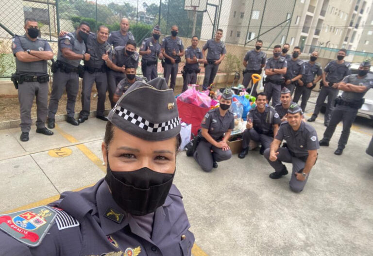 14° Batalhão da PM arrecada brinquedos para doar às crianças carentes em Osasco