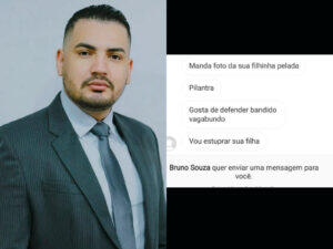 ameaças candidato santana de parnaiba