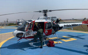 menino e socorrido pelo helicóptero águia itapevi