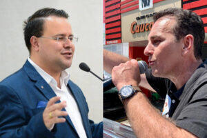 Rogério Franco e Formiga Cotia