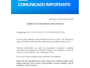 enel vazamento osasco