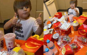 menino faz pedido de 400 no mcdonald's e viraliza