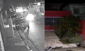 mulher perde controle de carro e invade casa em Osasco