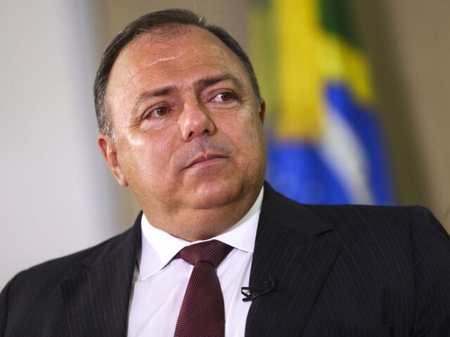 O ministro da Saúde, Eduardo Pazuello