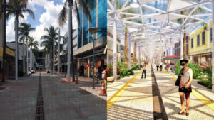modernização do calçadão de Osasco