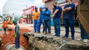 drenagem calçadão osasco