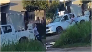 marido detona caminhonete que achava ser de amante da esposa