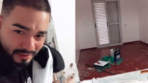yudi reforma quarto da mãe em mansão em Alphaville