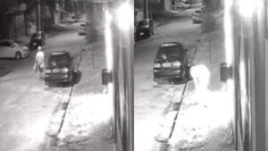 mulher coloca fogo no carro do ex-namorado