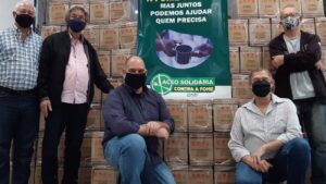 aceo entrega alimentos para entidades em osasco
