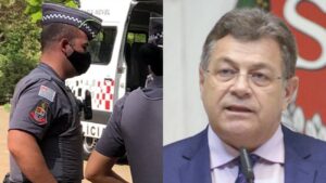 emidio câmera uniforme policiais