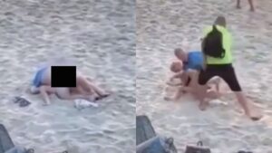 sexo na praia chineladas