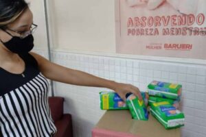 arrecadação absorventes barueri