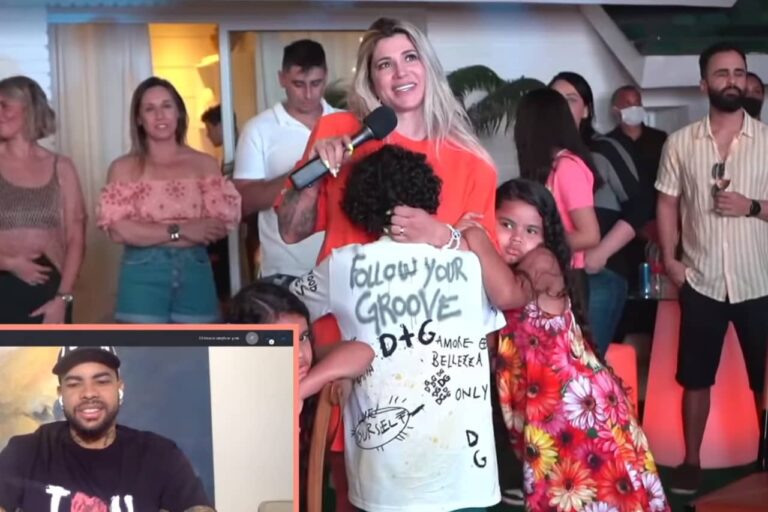 Com Dentinho na Ucrânia, Dani Souza faz festa de aniversário do filho em sua mansão em Alphaville