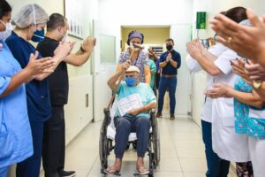 idoso vence covid 19 em osasco