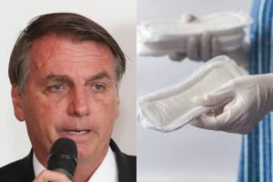 bolsonaro absorventes