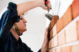 mulher construção
