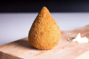 salgado coxinha