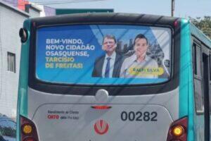 fotos tarcísio de freitas ônibus osasco