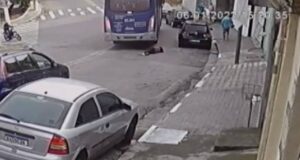 idosa atropelada ônibus osasco