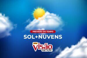 sol nuvens temperatura