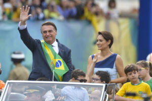Michele e Jair Bolsonaro