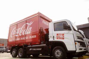 caminhões elétricos coca-cola