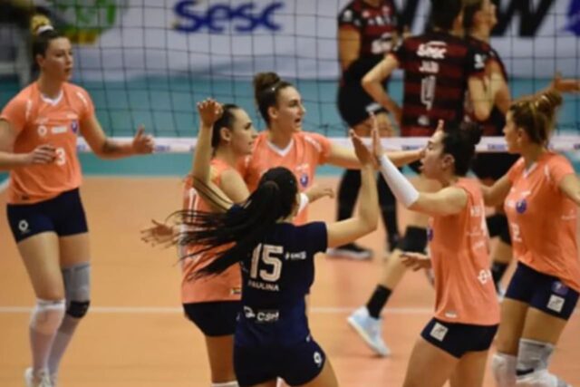 Barueri Vôlei ganhou do Flamengo