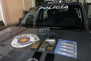 Disparos com revólver no Jd. Conceição