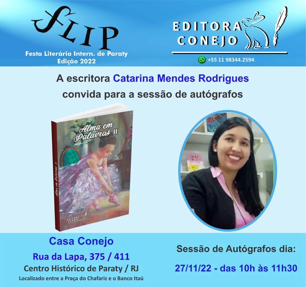 escritora osasquense catarina mendes