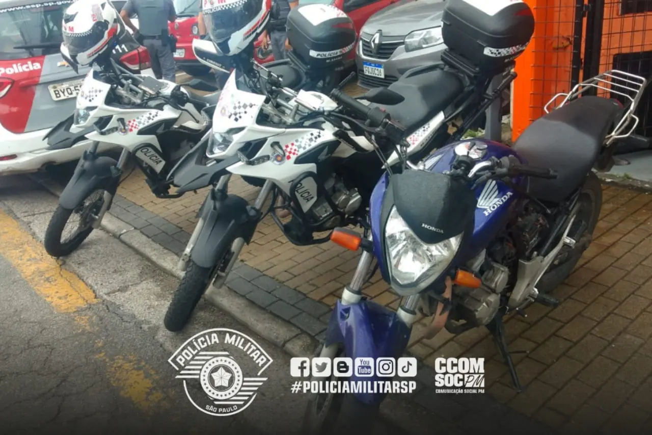 moto roubada Carapicuíba