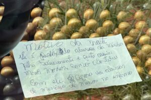 motorista morto bilhete