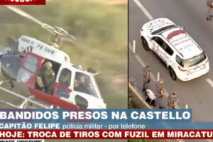bandidos presos na castello
