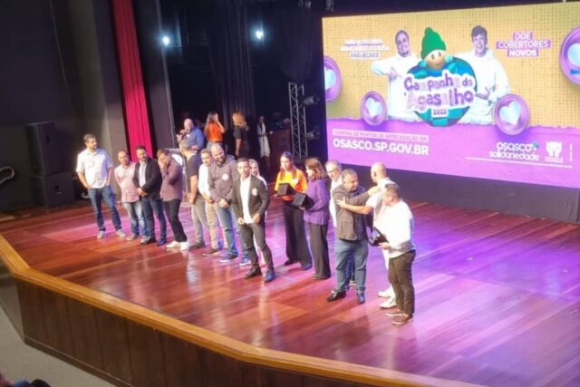 lançamento campanha do agasalho osasco