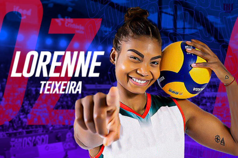 Lorenne volta ao Brasil e vai jogar no Osasco Vôlei mais uma temporada