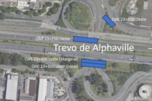 Trevo ALphaville obras