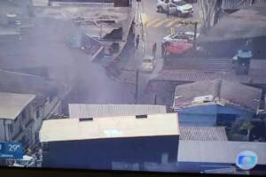 carro pega fogo osasco