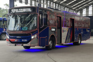 EMTU ônibus Natal iluminação