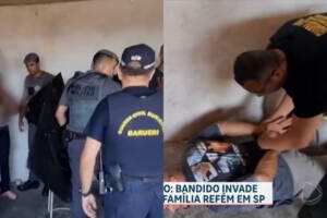 bandido em fuga faz familia refem barueri