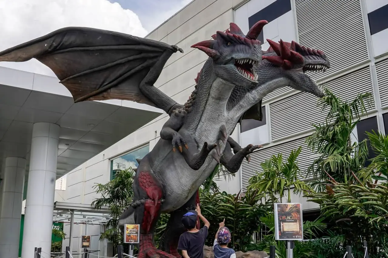 exposição dragões shopping taboão (1)