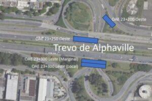 trevo alphaville obras marginais