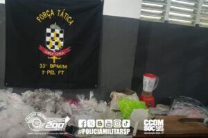 tráfico Cotia flagrante
