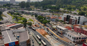 trecho viário centro Barueri