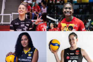 Seleção Feminina de Vôlei jogadoras da região