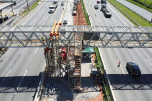 obras passarela rodoanel